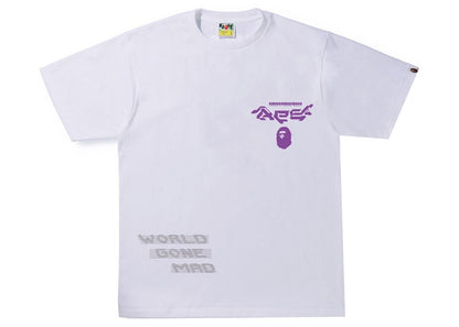 BAPE Multi Logo 1 Tee White