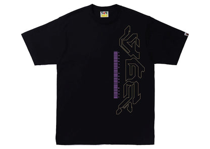 BAPE Multi Logo 2 Tee Black