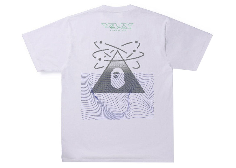 BAPE Multi Logo 2 Tee White