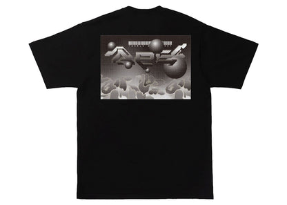 BAPE Multi Logo 3 Tee Black