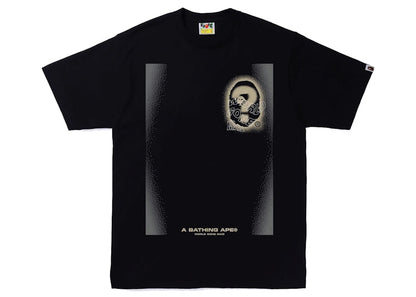 BAPE Multi Logo 3 Tee Black