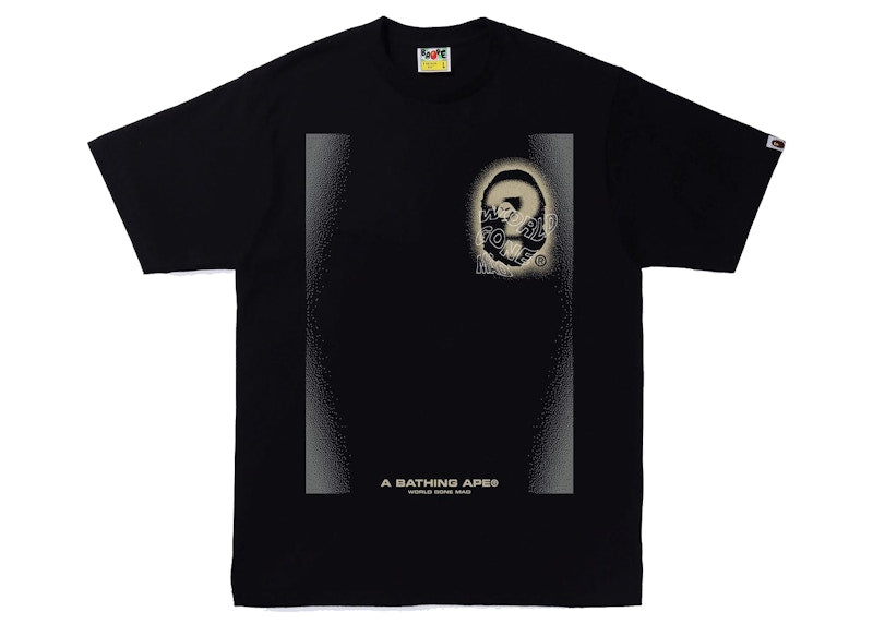 BAPE Multi Logo 3 Tee Black