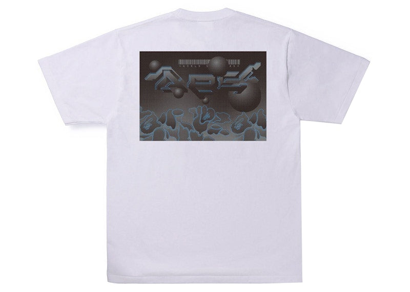 BAPE Multi Logo 3 Tee White