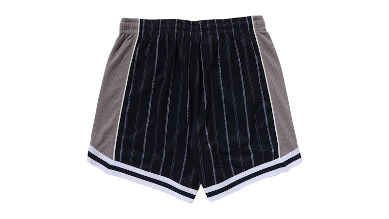 BAPE Multi Logo Reversible Relaxed Fit Sweat Shorts Navy