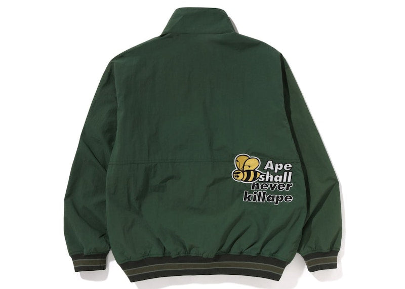 BAPE Multi Motif Loose Fit Light Jacket Green