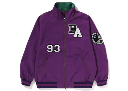 BAPE Multi Motif Loose Fit Light Jacket Purple