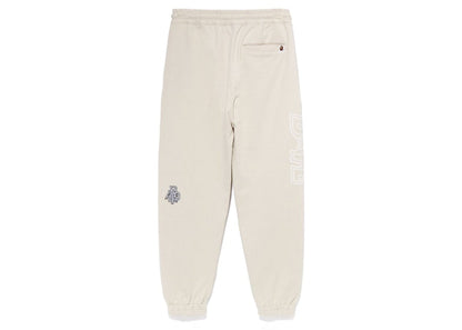 BAPE Multi Motif Sweatpants White