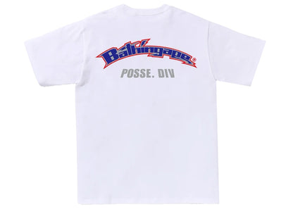 BAPE Multi Motif Tee White