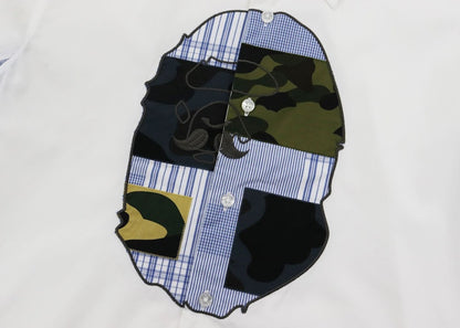 BAPE Multi Pattern Shirt White