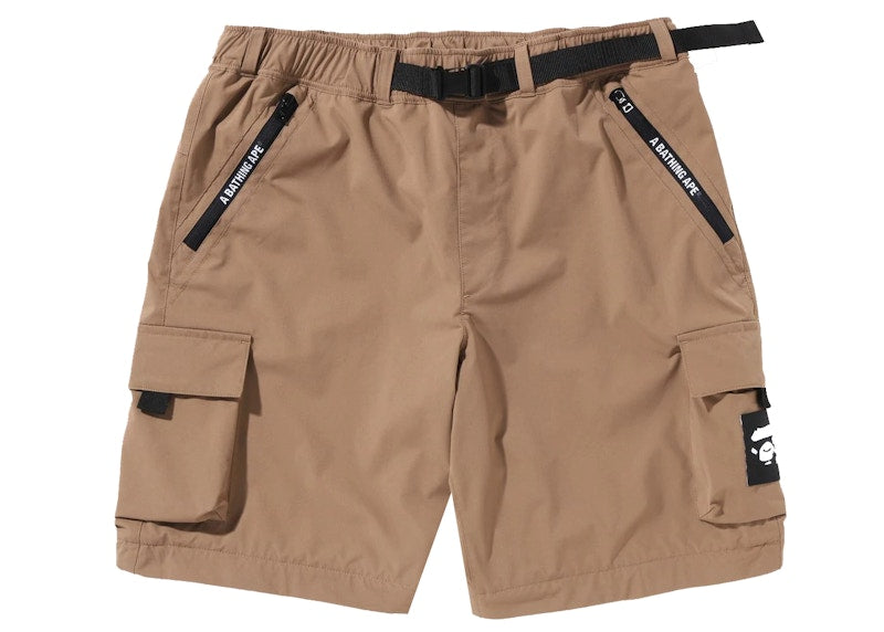 BAPE Multi Pocket Detachable Wide Fit Pants Beige