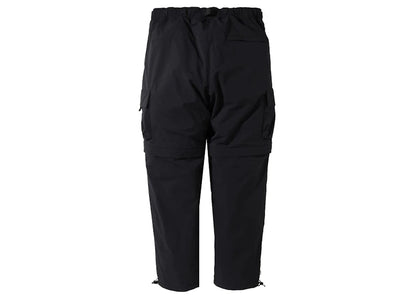 BAPE Multi Pocket Detachable Wide Fit Pants Black