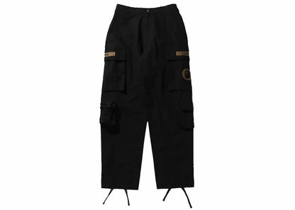 BAPE Multi Pocket Loose Fit Cargo Pants Black