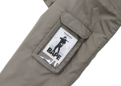 BAPE Multi Pocket Shark Hoodie Jacket Gray