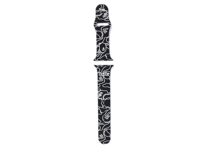 BAPE Neon Camo Apple Watch Band (41/45mm) Black