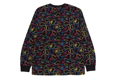 BAPE Neon Camo L/S Tee Multi