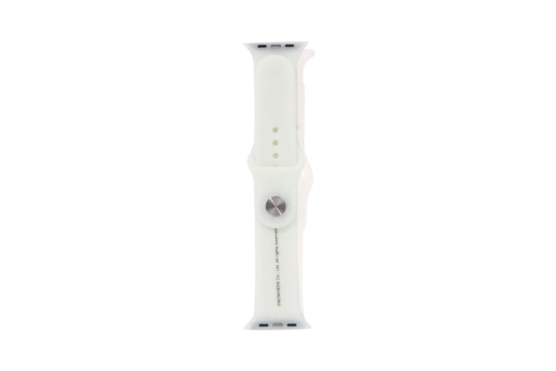 BAPE Neon Camo Watch Band White