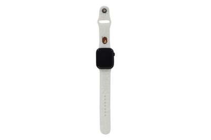 BAPE Neon Camo Watch Band White