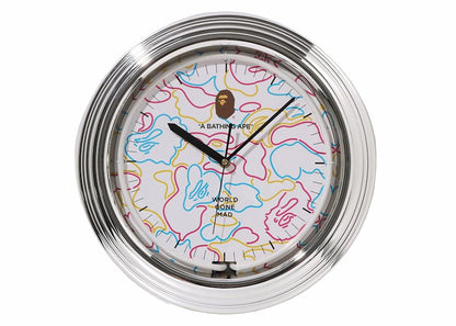 BAPE Neon Clock Multicolor