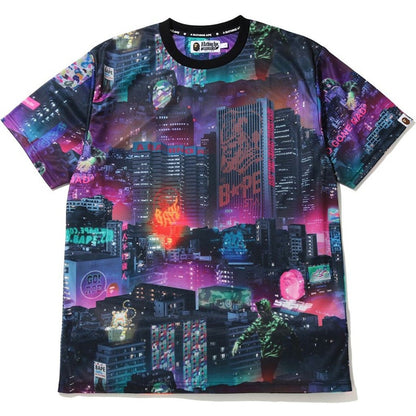 BAPE Neon Tokyo T-shirt Black
