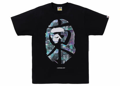 BAPE Neon Tokyo Tee Black