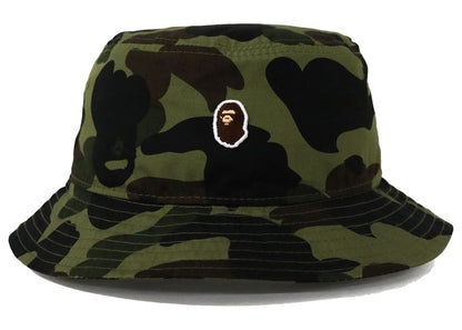 BAPE New Era 1st Camo Bucket Hat Green