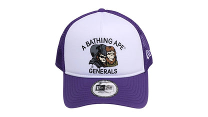BAPE New Era 9Forty Generals Cap Purple