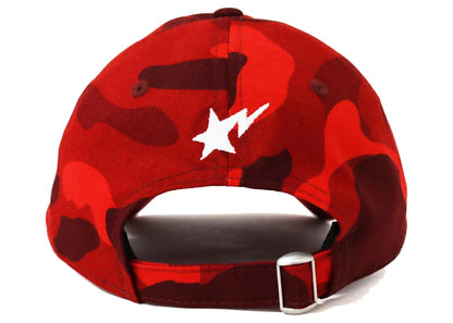 BAPE New Era Color Camo Ape Head 9Twenty Cap Red