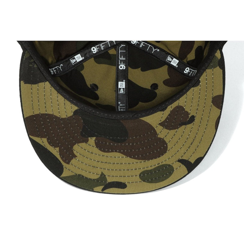 BAPE New Era Snap Back Cap Black