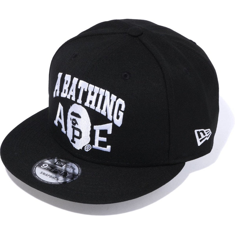 BAPE New Era Snap Back Cap Black