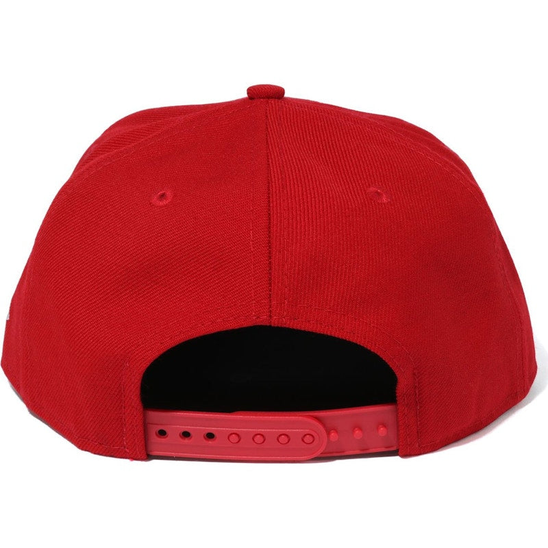 BAPE New Era Snap Back Cap Red