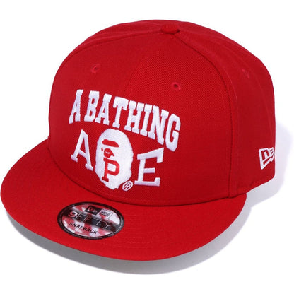 BAPE New Era Snap Back Cap Red