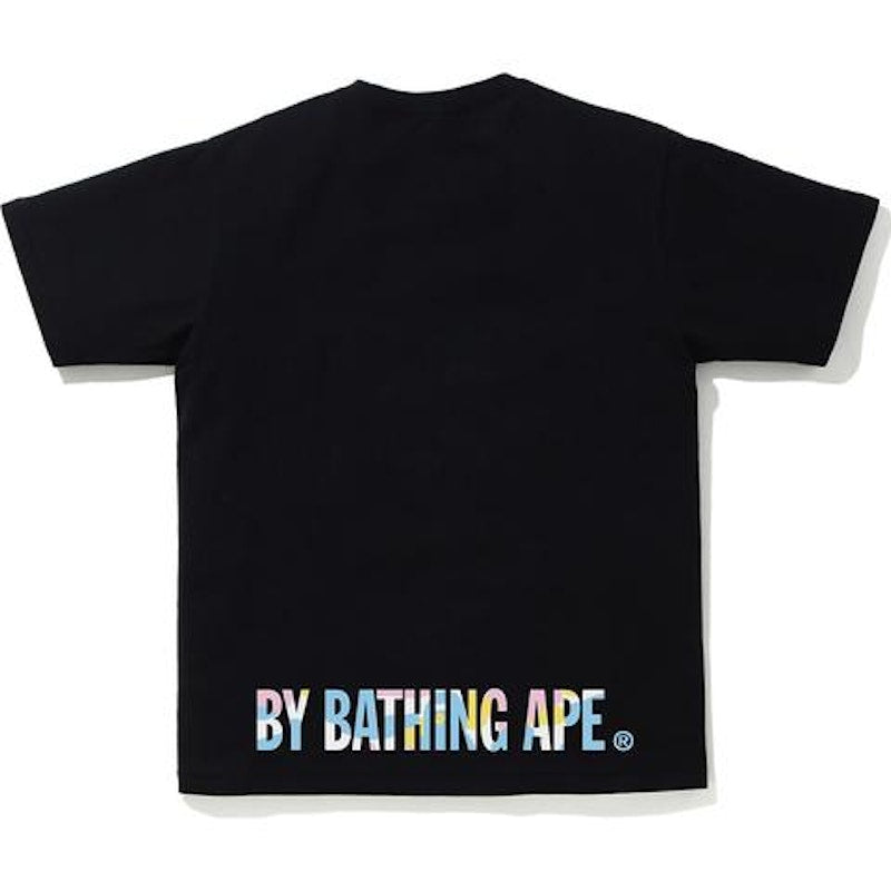 BAPE New Multi Camo Ape Face Tee Black