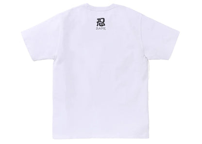 BAPE Ninja College Tee White