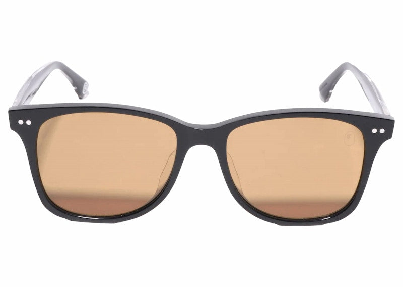 BAPE No. 10 Sunglasses Gold