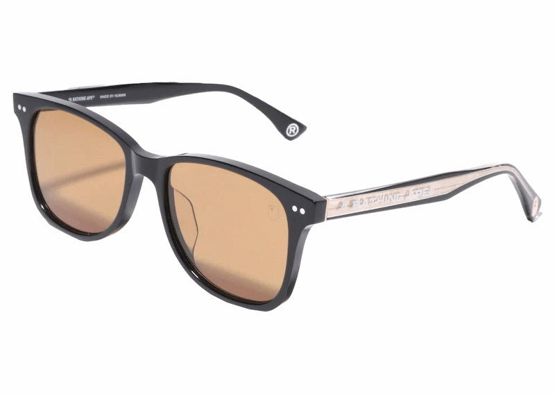 BAPE No. 10 Sunglasses Gold
