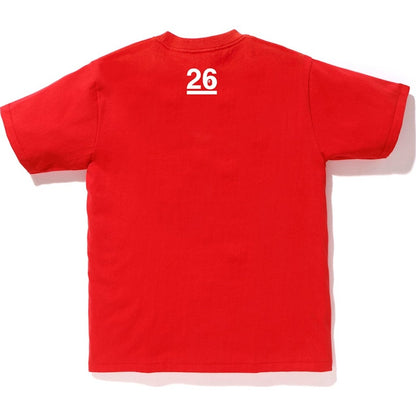 BAPE Nowhere 26th Anniversary Tee Red
