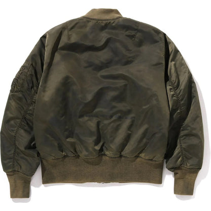 BAPE Nylon MA-1 Jacket Olive Drab