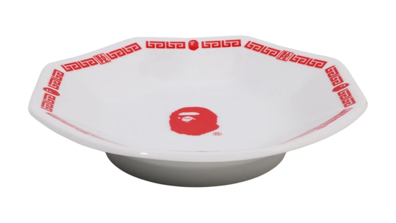 BAPE Octagonal Dish White