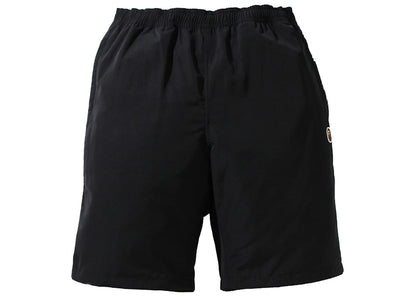 BAPE One Point Beach Shorts Black