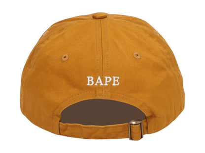 BAPE One Point Cap Yellow