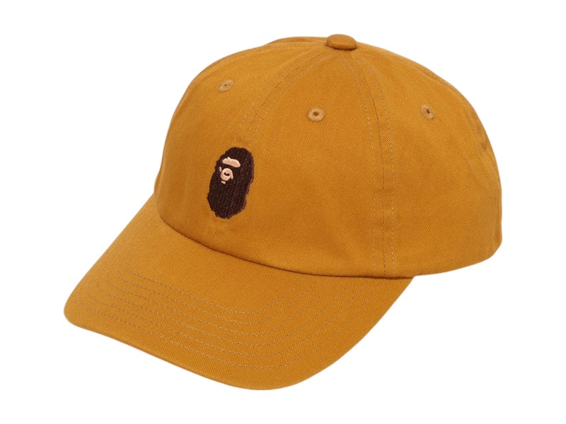 BAPE One Point Cap Yellow