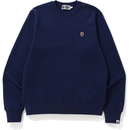 BAPE One Point Crewneck Navy