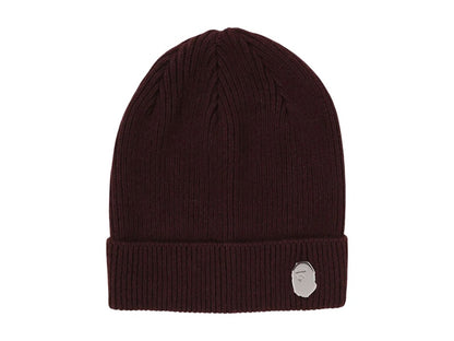 BAPE One Point Knit Cap (FW24) Brown