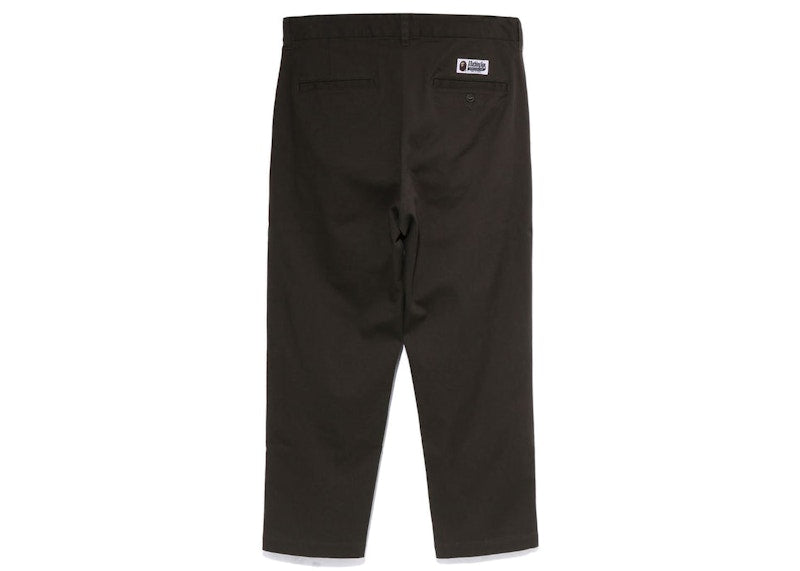 BAPE One Point Loose Fit Chino Pants (SS23) Olive Drab