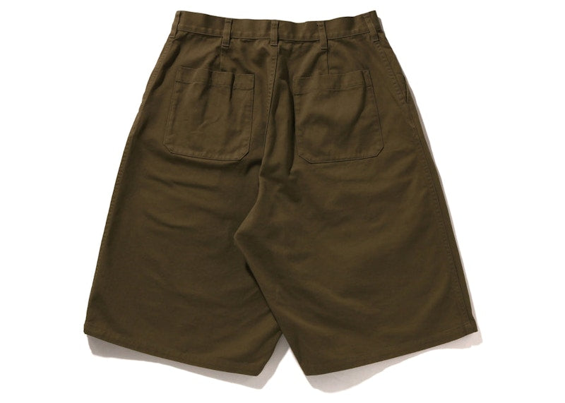 BAPE One Point Loose Fit Chino Short Beige