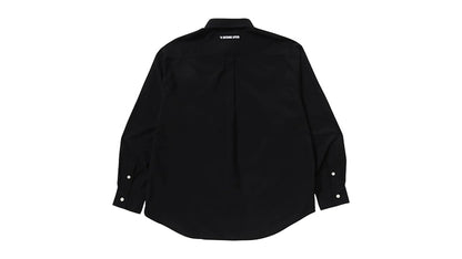 BAPE One Point Oxford L/S Shirt Black