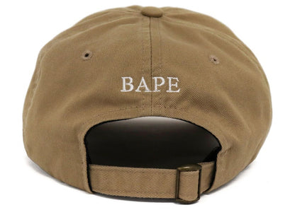 BAPE One Point Panel Cap Beige