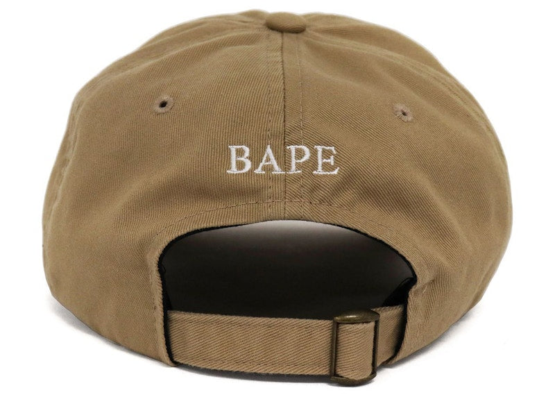 BAPE One Point Panel Cap Beige