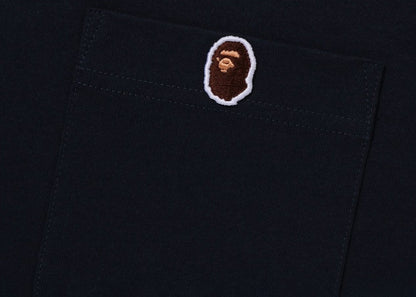 BAPE One Point Pocket Tee Black