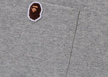 BAPE One Point Pocket Tee Grey